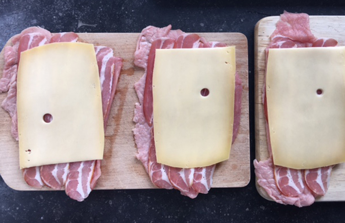 Bouchées de veau au fromage