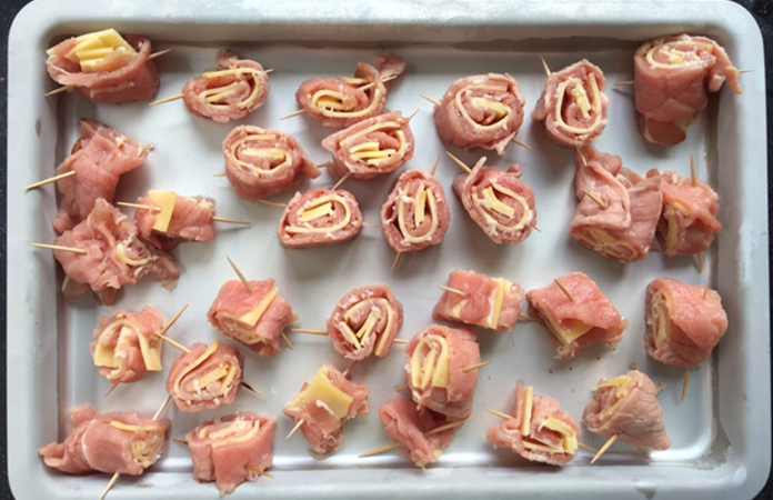 Bouchées de veau au fromage