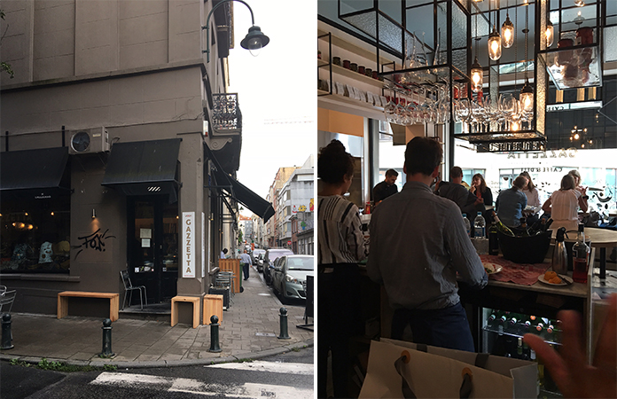 Gazetta Bar à vin Bruxelles