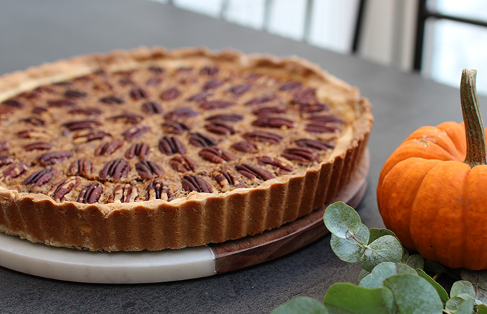 Tarte aux noix de pécan et sirop d’érable