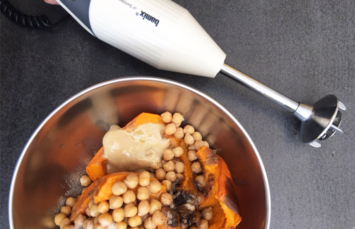 Houmous à la courge rotie