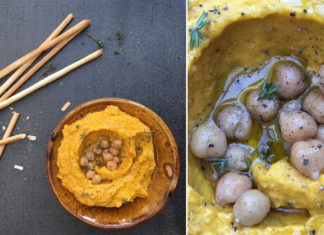 Houmous à la courge rotie