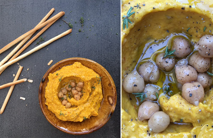 houmous-courge-rotie Houmous à la courge rotie