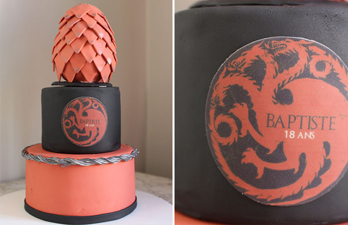 Games of Thrones | Une décoration de table atour de 3 maisons Stark, Lannister et Targaryen