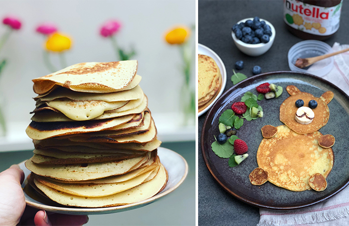 Atelier crêpes avec Nutella