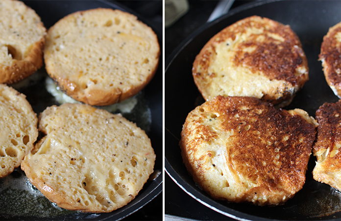 Pain perdu aux champignons