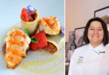 Rougail de boudin noir et langoustine