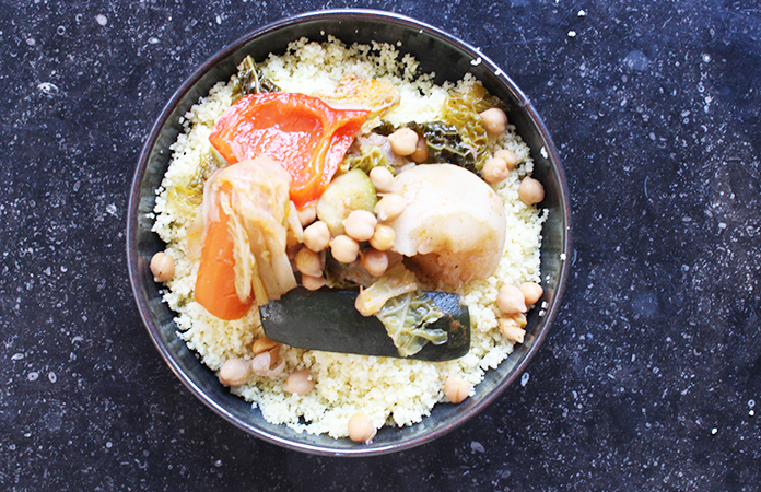 Coucous royal aux 7 légumes | Une recette marocaine