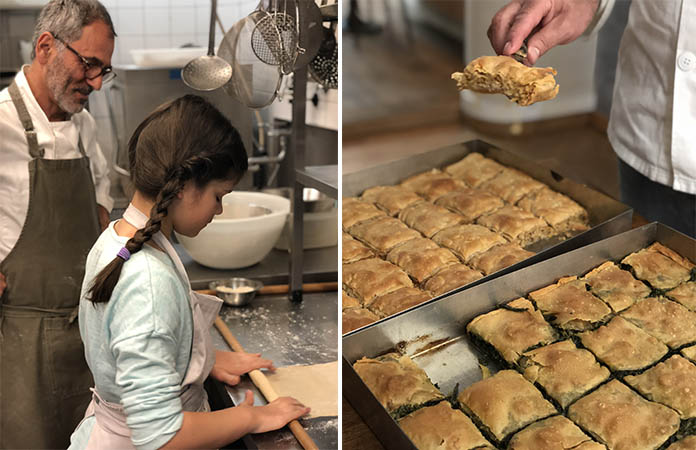 Feuilleté à la viande et aux herbes | Kréatopita et Hortopita