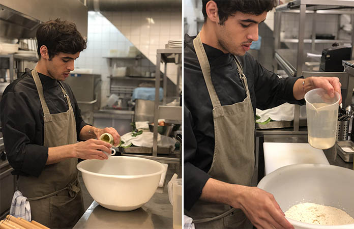 Feuilleté à la viande et aux herbes