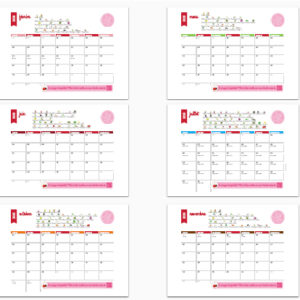 Mois par mois un calendrier agenda + un zoom sur les fruits et légumes à consommer en Belgique