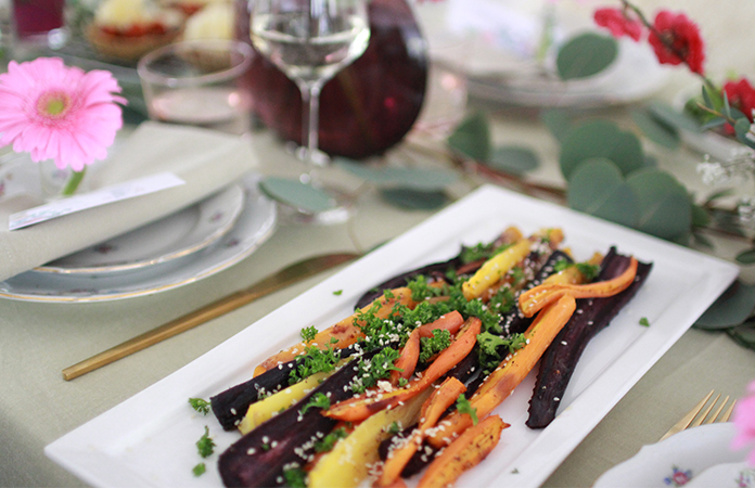 Tartelette aux tomates cerises et fleur de Tête de Moine AOP