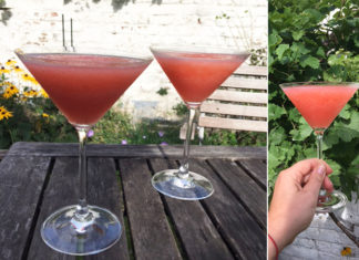 Frozen rosé aux fraises | L’apéro parfait au jardin ou en terrasse