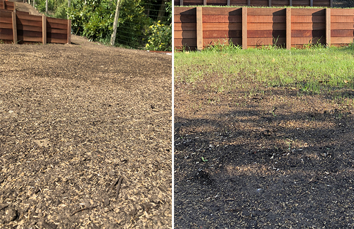 Aménager un jardin de ville en pente 