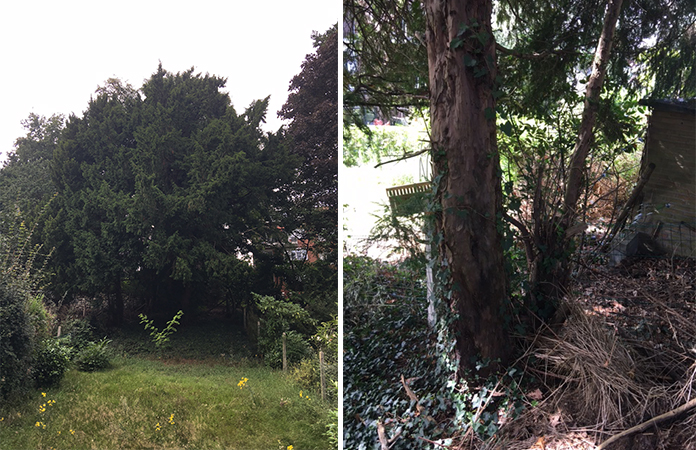 Aménager un jardin de ville en pente 