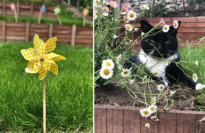 Aménager un jardin de ville en pente