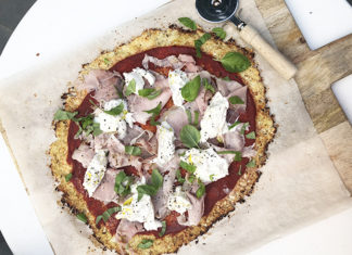 Pizza en croute de chou-fleur | Une recette sans gluten
