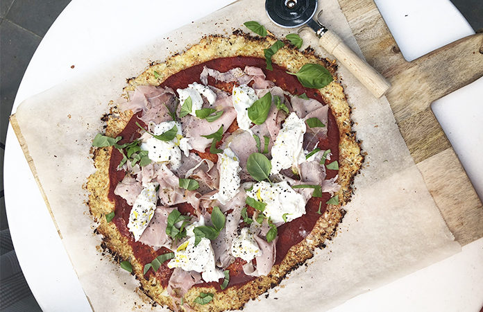 pizza-en-croute-de-chou-fleur Pizza en croute de chou-fleur | Une recette sans gluten