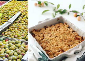 Crumble aux pommes et mirabelles | Une recette lorraine de mon amie Laurence