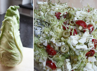 Salade de chou pointu | Une recette végétarienne