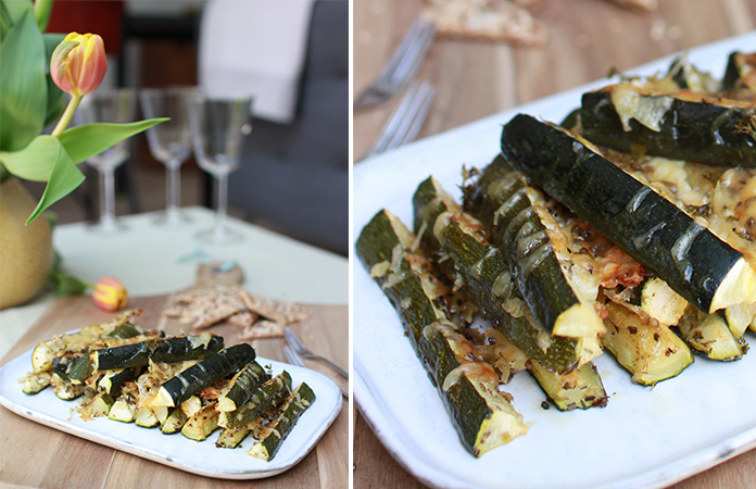 Bâtonnets de courgettes au fromage | Une recette de légumes en vidéo