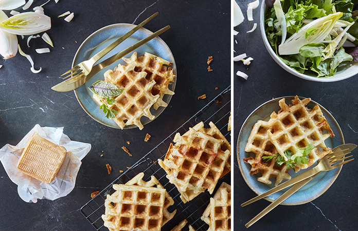 Gaufre au fromage de Herve