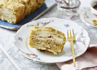 Cake aux pommes basses calories | Une recette de grand-mère en vidéo revisitée avec des édulcorants