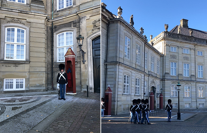 Copenhague Relève de la garde