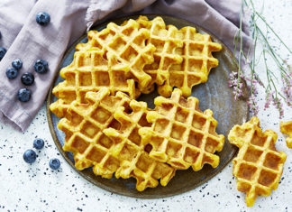 Gaufres sucrées aux carottes | Une recette de avec des légumes