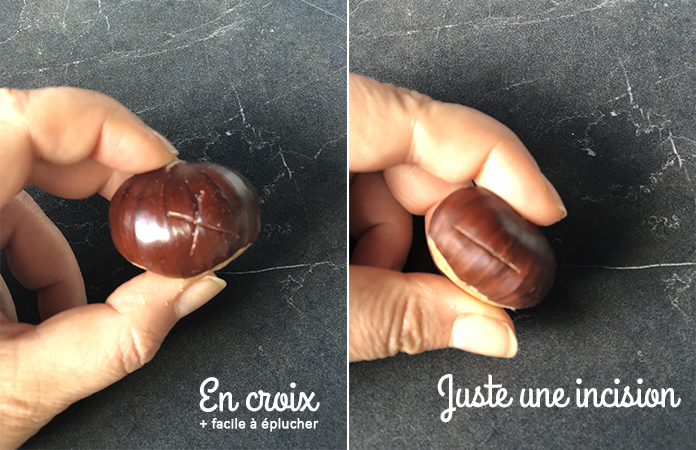 Marrons ou châtaigne 