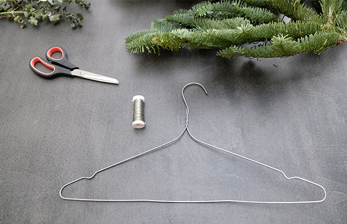 2 couronnes de Noël en sapin