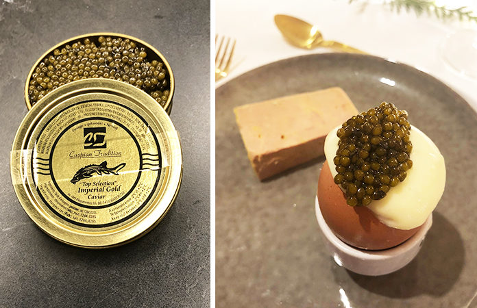 caviar-1 Œufs toqués à la mousse de pomme de terre et caviar