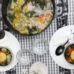 Soupe de légumes vitaminée et son toast gratiné à l’Appenzeller