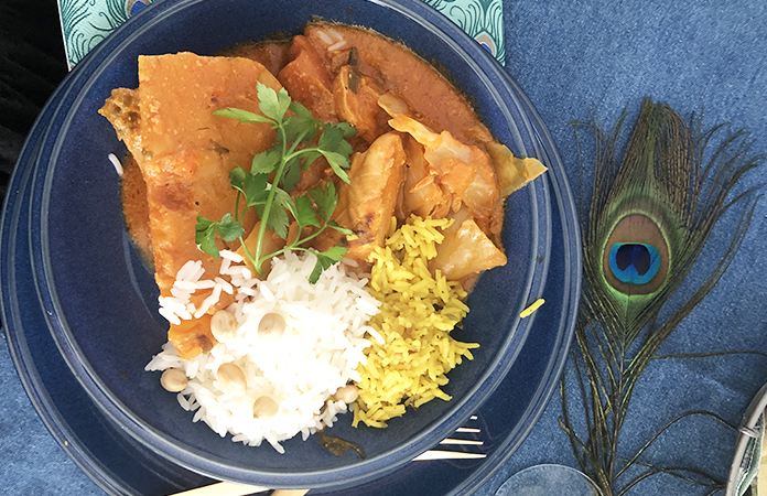 Mafé de poulet | Une recette Sénégalaise à la pâte de cacahouètes