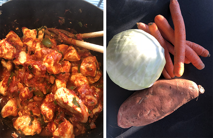 Mafé de poulet | Une recette Sénégalaise à la pâte de cacahouètes