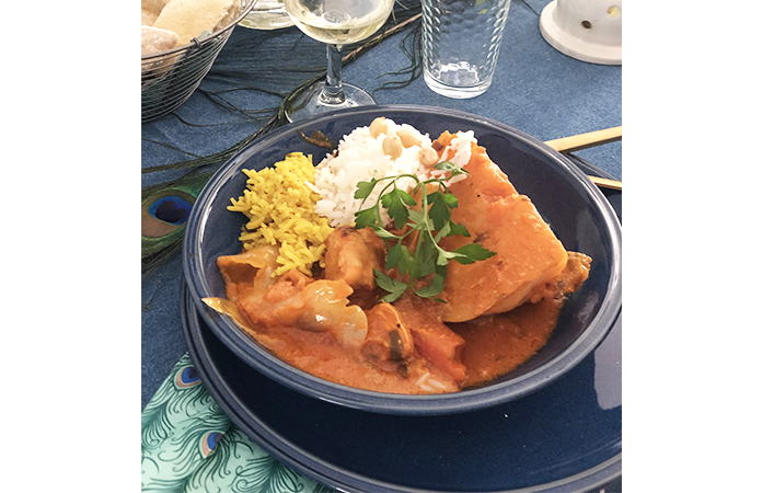 Mafé de poulet | Une recette Sénégalaise à la pâte de cacahouètes