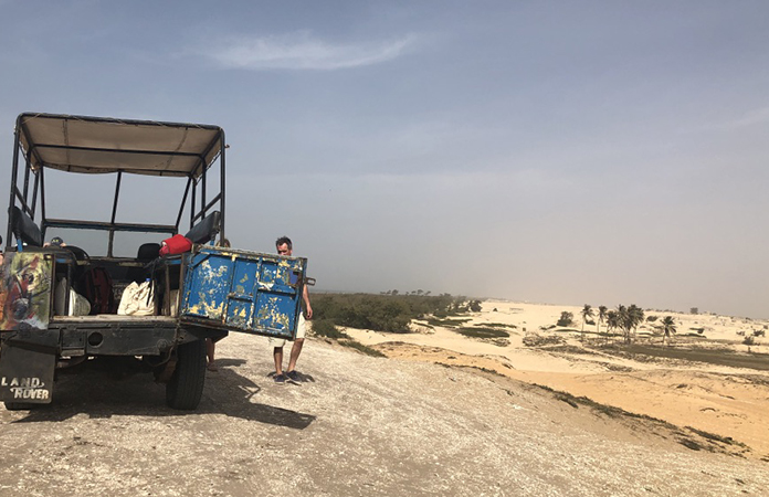 e désert sur les traces du Paris-Dakar