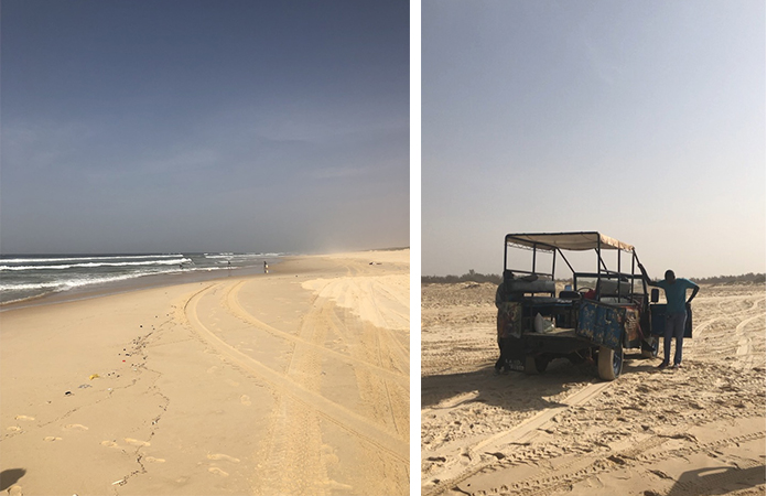 e désert sur les traces du Paris-Dakar