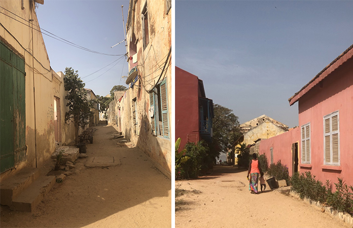 île de Gorée à 20 minutes en bateau de Dakar