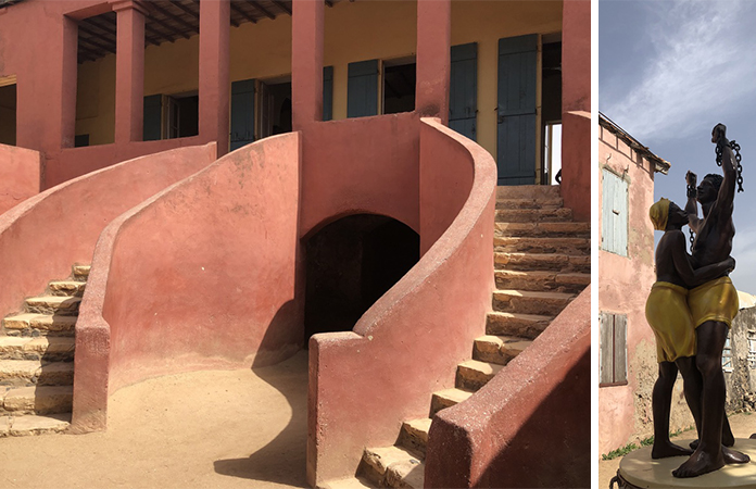 île de Gorée à 20 minutes en bateau de Dakar