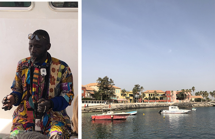 île de Gorée à 20 minutes en bateau de Dakar