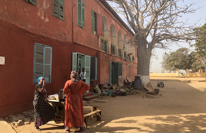 île de Gorée à 20 minutes en bateau de Dakar