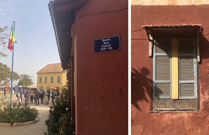 île de Gorée à 20 minutes en bateau de Dakar