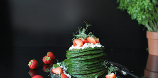 Pancakes aux épinards | La recettes des crêpes vertes