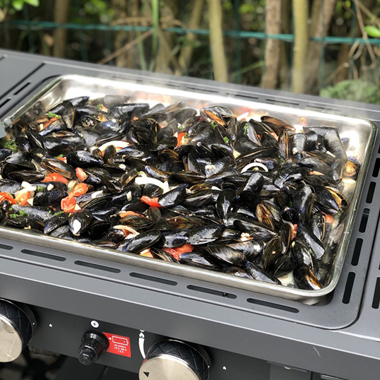 moules à la plancha