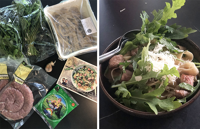 Brochette de légumes et Haloumi | Une recette de la box Efarmz