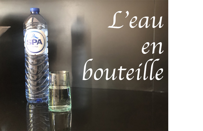 L’eau en bouteille