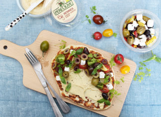 Pain pita maison à l'hummus | Une recette végétarienne