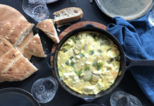 Frittata de courgettes à la ricotta
