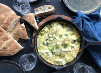 Frittata de courgettes à la ricotta